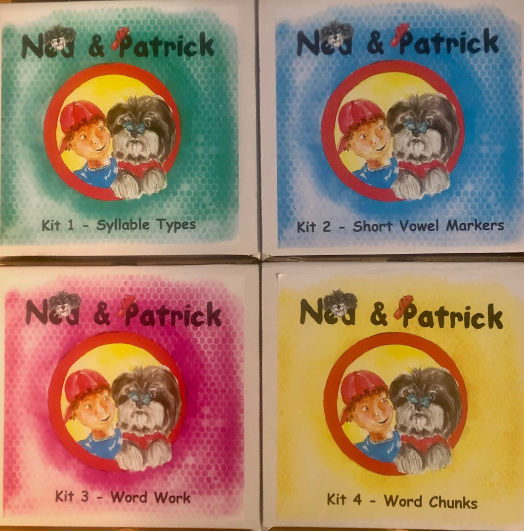 Ned & Patrick - Combine and SAVE over 20%!  Kit1, Kit2, Kit3, and Kit4.