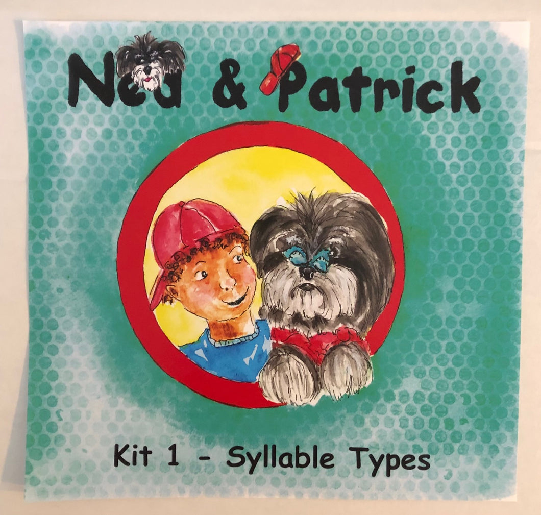 Ned & Patrick Literacy Kit Syllable Types